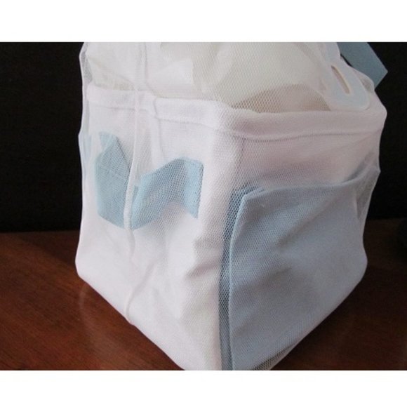 NEW Gymboree Canvas Gift Basket Tote Diaper Caddy Storage NWT Baby Shower - Picture 3 of 5